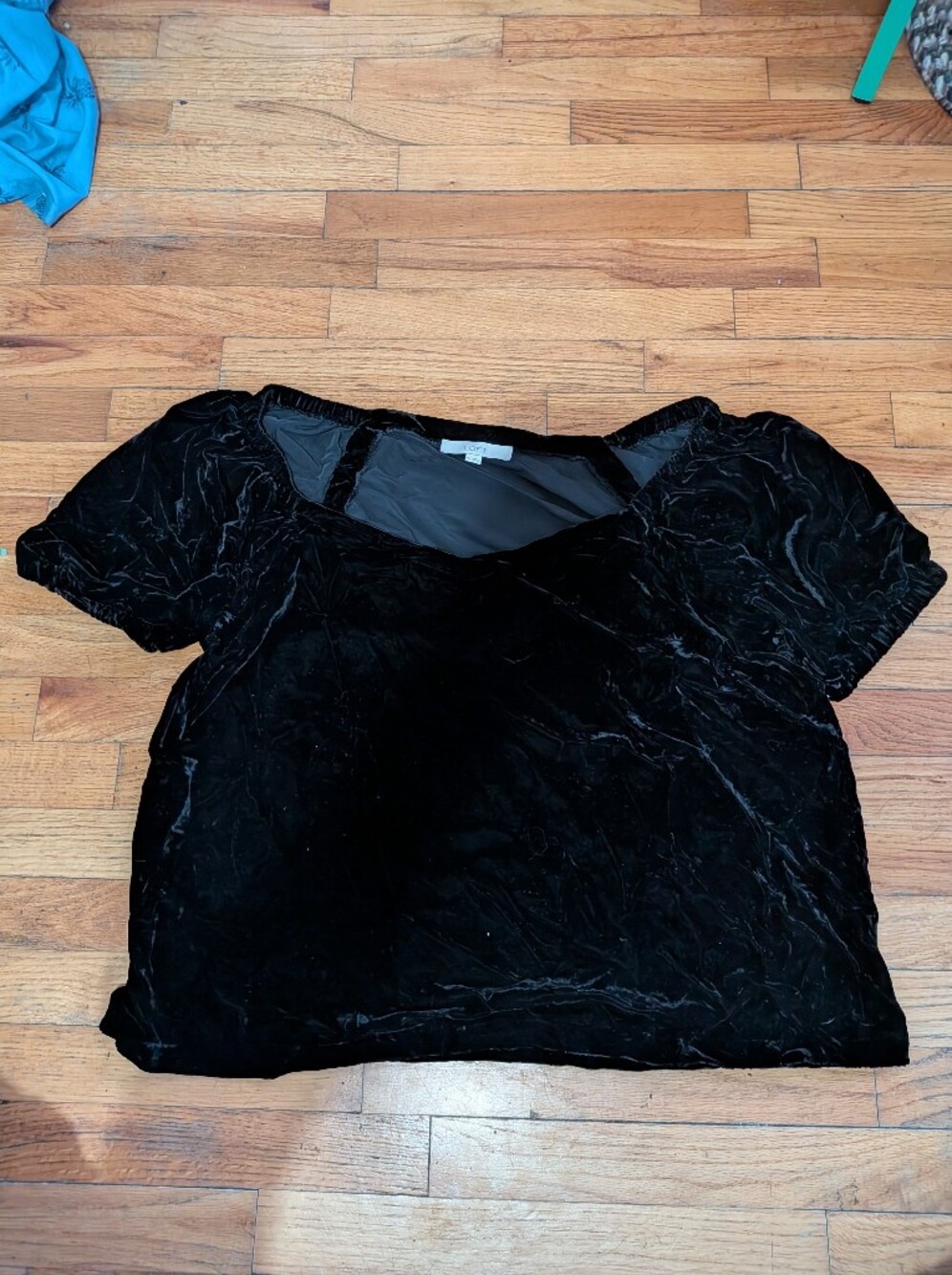 Black Velvet Shirt